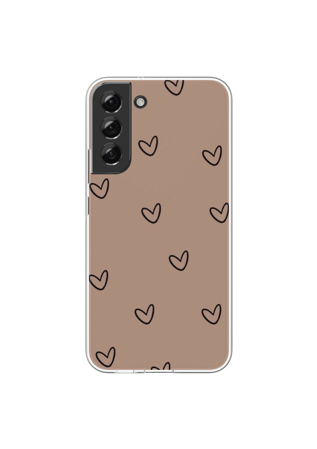 Brown Hearts Case 🤎