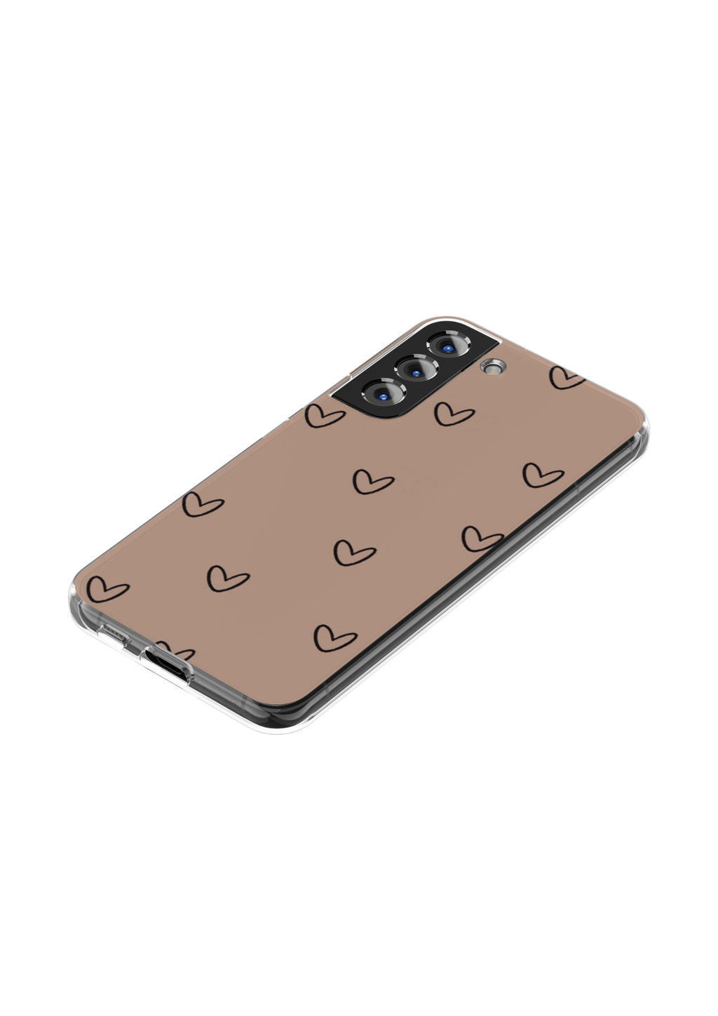 Brown Hearts Case 🤎