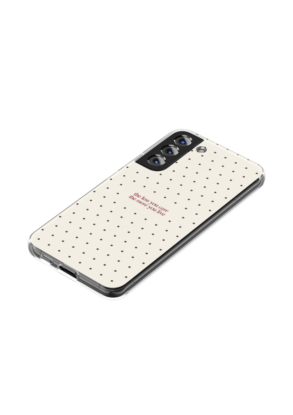 Polka Dot Quote Case 🎨